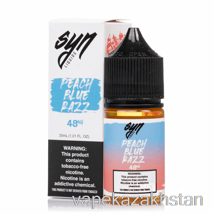 Vape Smoke Peach Blue Razz - Syn Salts - 30mL 24mg